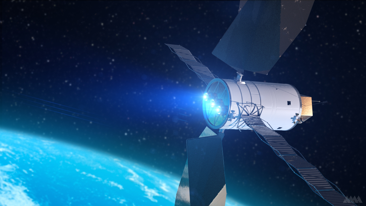 a solar-powered EP spacecraft design