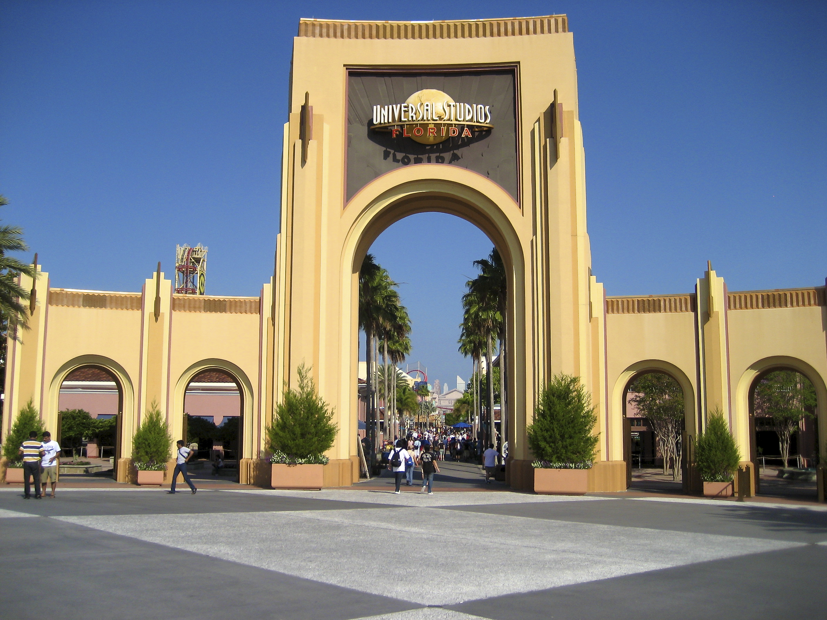 Universal Studios Florida's front entrance