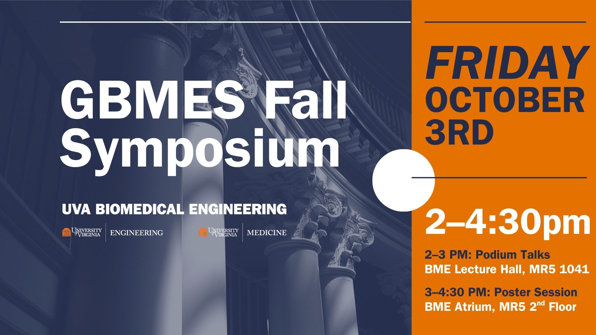 GBMES Fall Symposium Flyer