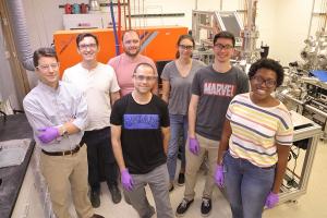 members of Ihlefeld's multifunctional thin-film research group
