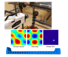 Full-field Vibration Imaging for Damage Detection