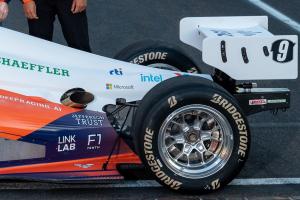 back of car, side view