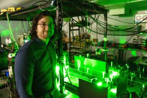 Will Hutchins, mechanical and aerospace engineering Ph.D. candidate.