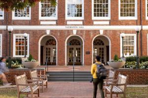 front of Thornton hall