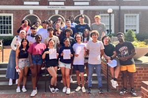 Clark Scholars 2024 cohort group folder