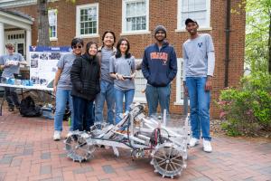 UVA MARS team on Engineer's Way