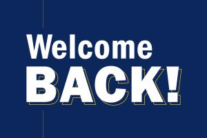 Welcome Back graphic