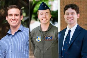 Gavin Miller, Jacob Lewis and Christopher Recupero
