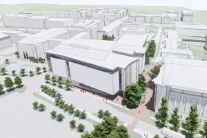 Rendering of the future Whitehead Road Engineering Building