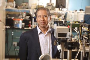 Portrait of Mool Gupta in his lab