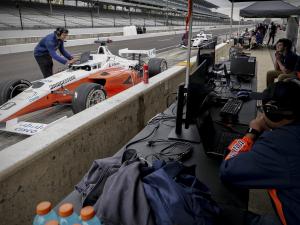 Cav Car in the pits
