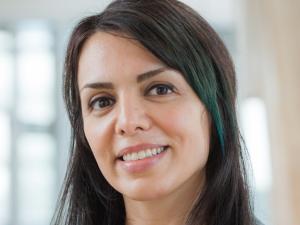 image of woman smiling