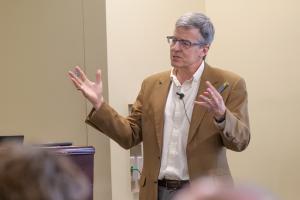 John Rogers delivers the Jefferson Engineering Lecture