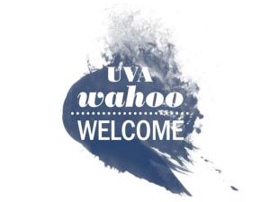 UVA Wahoo Welcome graphic
