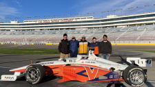 group with car