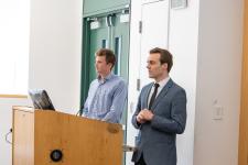Students present their final design project