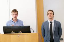 Students present their final design project