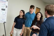 Students explain their project