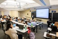 View of classroom