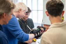 students test a capstone project