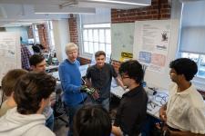students test a capstone project