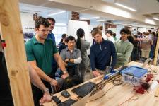 students test a capstone project