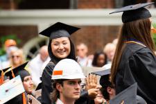 Students stand for recognition