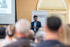 Presenter during Grad Thesis SLAM