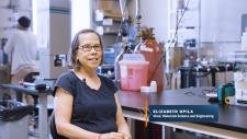 Elizabeth Opila in her lab
