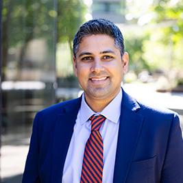 portrait of assistant professor Sameer Bajikar