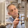 Chris Goyne in lab
