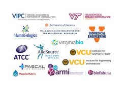 Set of logos from the event's sponsors