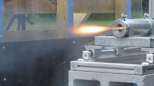 A student-built rocket engine