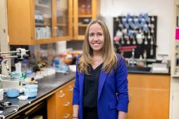 Silvia Blemker in her lab.