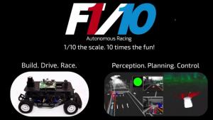 F 1/10 Autonomous Racing graphic